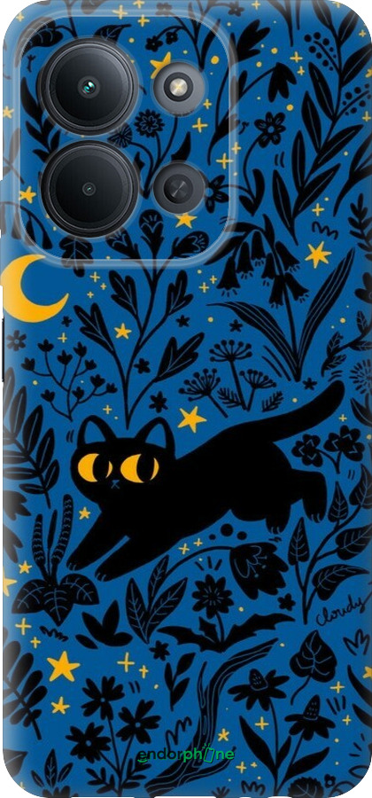 Силиконовый чехол Летняя ночь для Xiaomi POCO C85 4G - 6472u-4233 изображение 