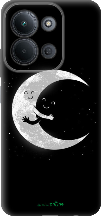 Силіконовий чехол Місячні обійми для Xiaomi POCO C85 4G - 6508u-4233 изображение 