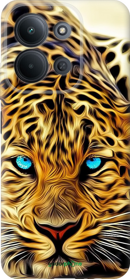 Силиконовый чехол Леопард для Xiaomi POCO C85 4G - 6611u-4233 изображение 