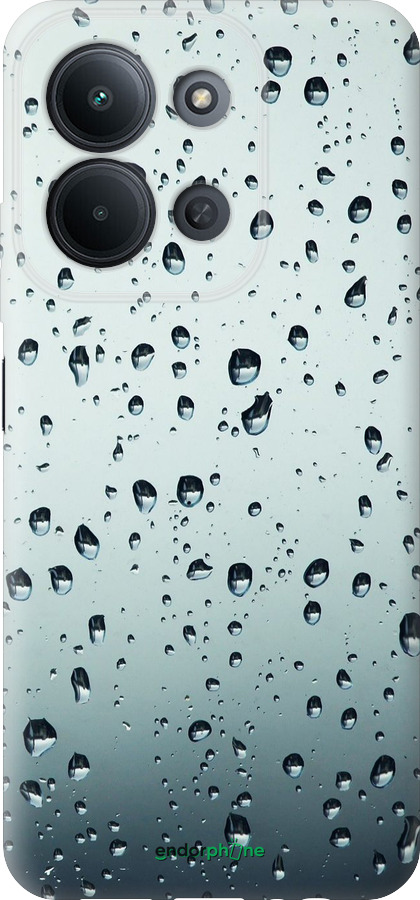 Силиконовый чехол Стекло в каплях для Xiaomi POCO C85 4G - 848u-4233 изображение 