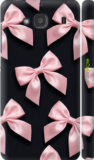 3D пластиковый глянцевый чехол Coquette Ribbons Dark Coquette для Xiaomi Redmi 2 - 6767c-98 изображение 