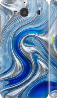 3D пластиковый матовый чехол Liquid Chrome для Xiaomi Redmi 2 - 6781m-98 изображение 