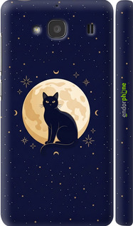 3D пластиковый глянцевый чехол Cute Cat Celestial/Witchy для Xiaomi Redmi 2 - 6787c-98 изображение 