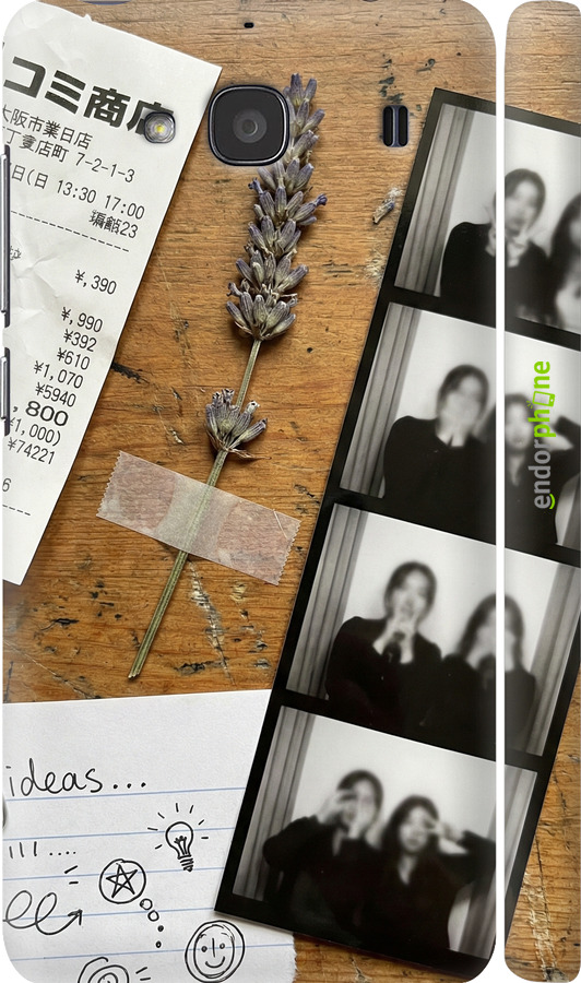 3D пластиковый глянцевый чехол Aesthetic Scrapbook Collage для Xiaomi Redmi 2 - 6773c-98 изображение 