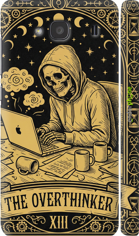 3D пластиковий глянцевий чехол The Overthinker для Xiaomi Redmi 2 - 6774c-98 изображение 