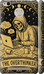 3D пластиковый матовый чехол 'The Overthinker' для Xiaomi Redmi 3 Pro изображение 1
