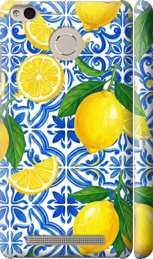 3D пластиковий матовий чехол Grocery Girl Italian Summer для Xiaomi Redmi 3s - 6766m-357 изображение 