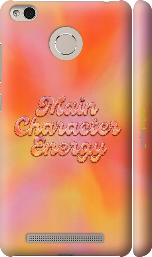 3D пластиковый глянцевый чехол Aura Gradient Main Character Energy Aesthetic Y2K для Xiaomi Redmi 3s - 6783c-357 изображение 