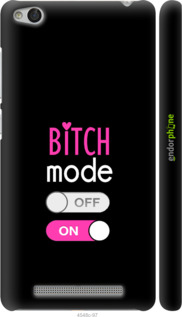 3D пластиковый матовый чехол Bitch mode для Xiaomi Redmi 3 - 4548m-97 изображение 