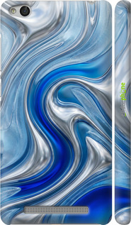3D пластиковый матовый чехол 'Liquid Chrome' для Xiaomi Redmi 3 изображение 3