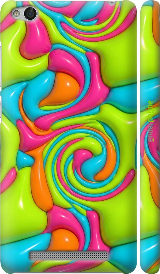 3D пластиковый матовый чехол Y2K Jelly Dream для Xiaomi Redmi 3 - 6780m-97 изображение 