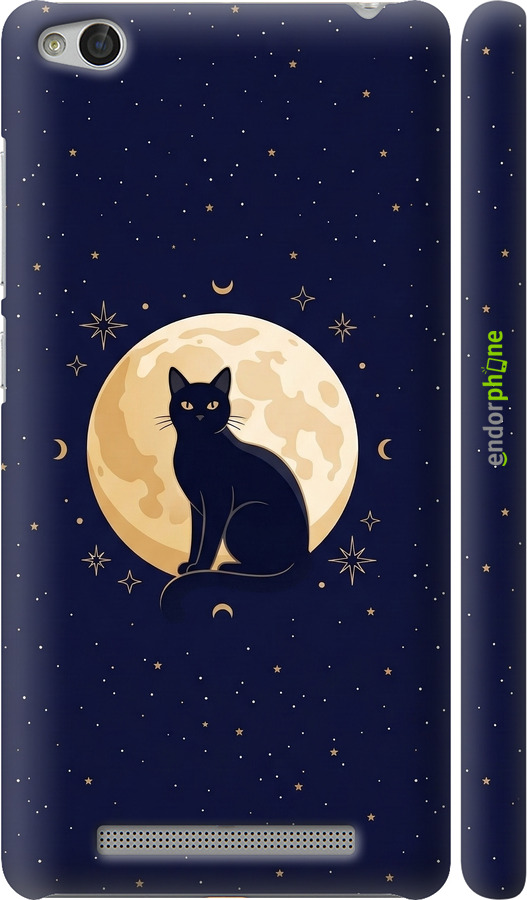 3D пластиковый матовый чехол Cute Cat Celestial/Witchy для Xiaomi Redmi 3 - 6787m-97 изображение 