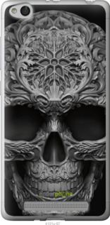 Силиконовый чехол skull-ornament для Xiaomi Redmi 3 - 4101u-97 изображение 