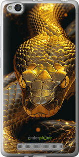 2D пластиковый чехол Golden snake для Xiaomi Redmi 3 - 6072t-97 изображение 