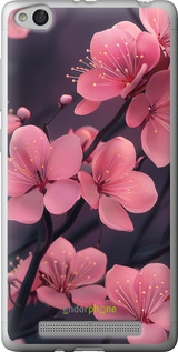 2D пластиковий чехол Пурпурова сакура для Xiaomi Redmi 3 - 6075t-97 изображение 