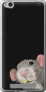 2D пластиковий чехол The Peeking Rat для Xiaomi Redmi 3 - 6442t-97 изображение 