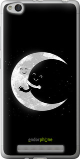 2D пластиковый чехол Лунные объятия для Xiaomi Redmi 3 - 6508t-97 изображение 