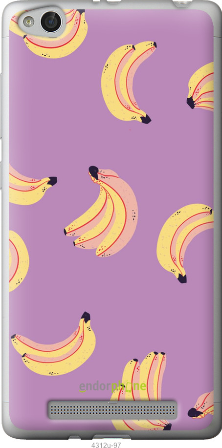 2D пластиковый чехол Бананы для Xiaomi Redmi 3 - 4312t-97 изображение 