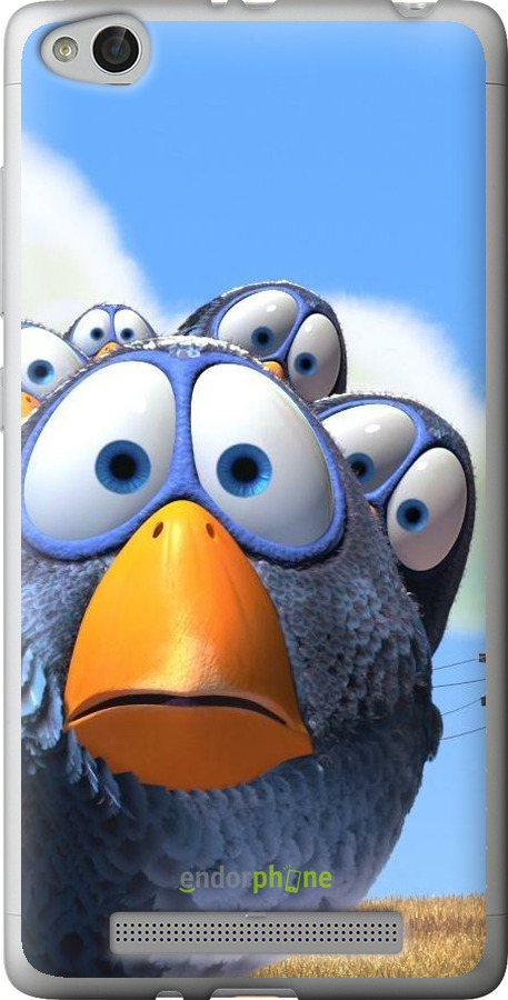 2D пластиковий чехол Angry Birds для Xiaomi Redmi 3 - 6008t-97 изображение 