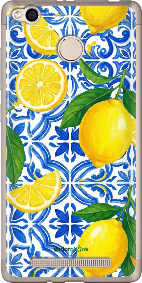 Силиконовый чехол Grocery Girl Italian Summer для Xiaomi Redmi 3x - 6766u-441 изображение 