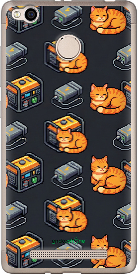 Силиконовый чехол Autonomous Zone для Xiaomi Redmi 3x - 6771u-441 изображение 