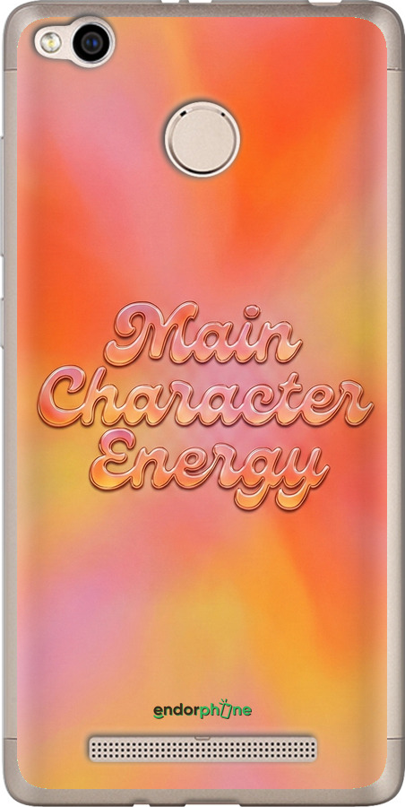 Силіконовий чехол Aura Gradient Main Character Energy Aesthetic Y2K для Xiaomi Redmi 3x - 6783u-441 изображение 