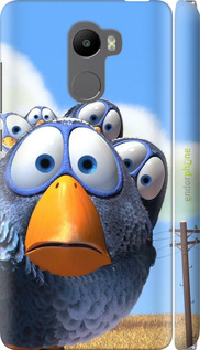 3D пластиковий матовий чехол Angry Birds для Xiaomi Redmi 4 - 6008m-417 изображение 