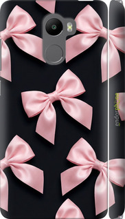 3D пластиковый матовый чехол 'Coquette Ribbons Dark Coquette' для Xiaomi Redmi 4 изображение 2