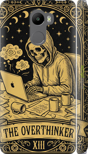 3D пластиковий матовий чехол The Overthinker для Xiaomi Redmi 4 - 6774m-417 изображение 