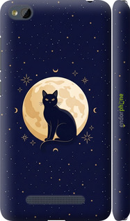 3D пластиковий матовий чехол Cute Cat Celestial/Witchy для Xiaomi RedMi 4A - 6787m-631 изображение 