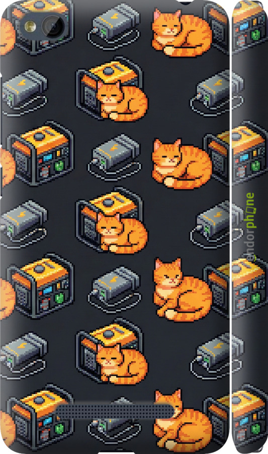 3D пластиковый матовый чехол Autonomous Zone для Xiaomi RedMi 4A - 6771m-631 изображение 