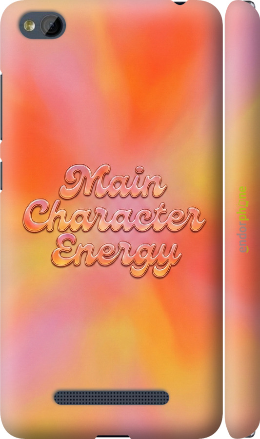 3D пластиковый матовый чехол Aura Gradient Main Character Energy Aesthetic Y2K для Xiaomi RedMi 4A - 6783m-631 изображение 