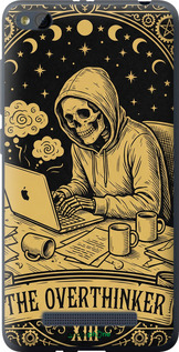 2D пластиковый чехол 'The Overthinker' для Xiaomi RedMi 4A изображение 2