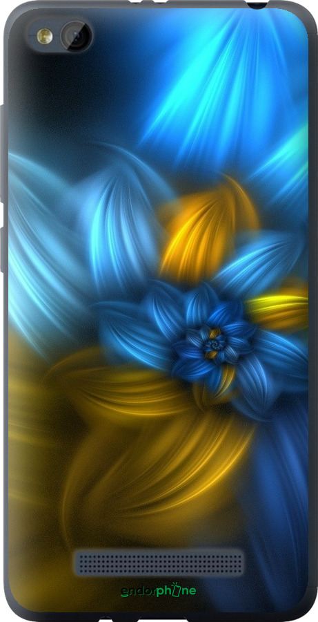 

2D пластиковий чохол "Візерунок 46" для Xiaomi RedMi 4A, Синій