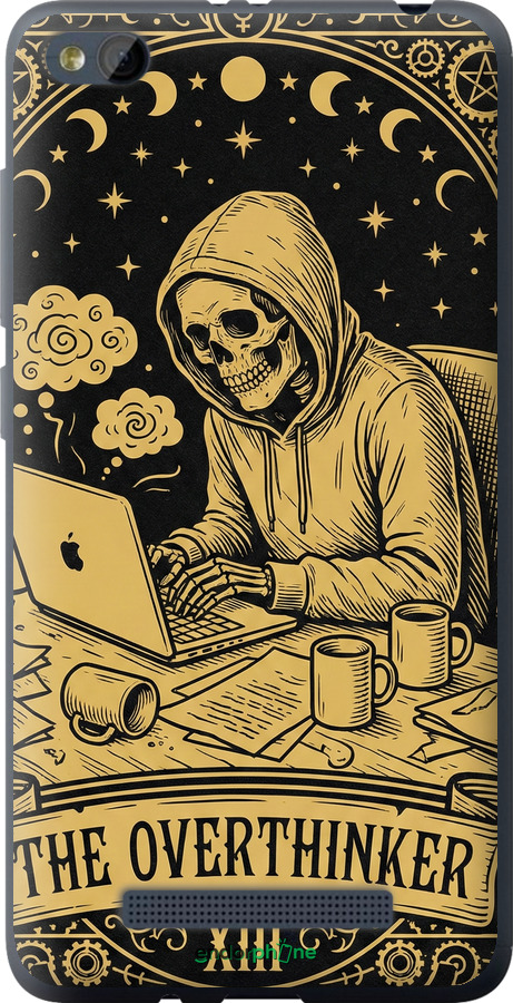 2D пластиковый чехол The Overthinker для Xiaomi RedMi 4A - 6774t-631 изображение 
