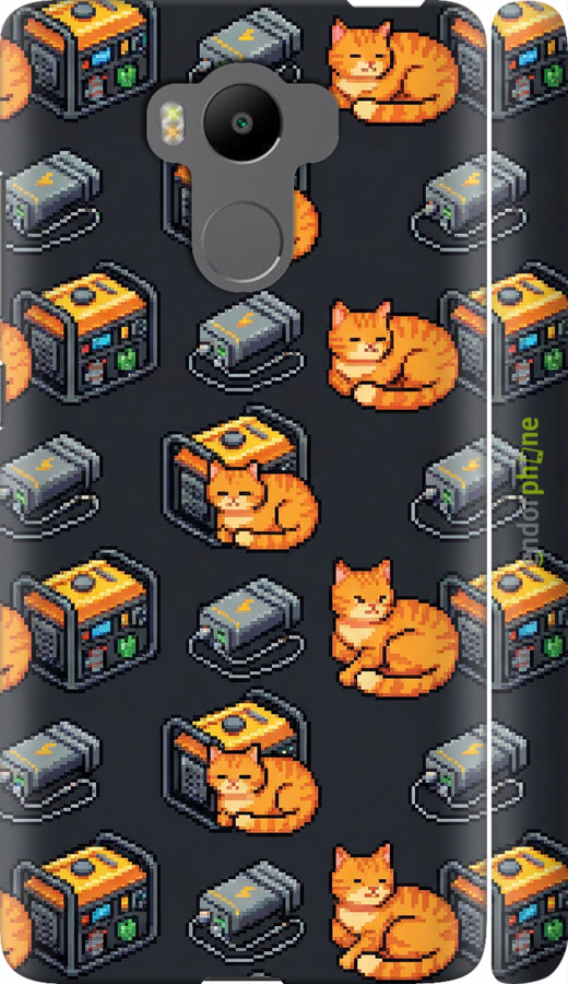 3D пластиковый матовый чехол Autonomous Zone для Xiaomi Redmi 4 pro - 6771m-438 изображение 