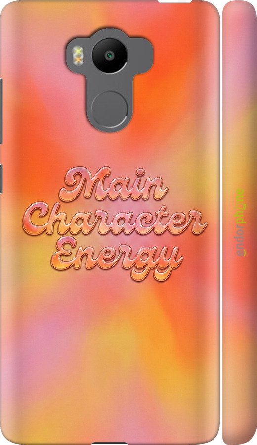 3D пластиковый матовый чехол Aura Gradient Main Character Energy Aesthetic Y2K для Xiaomi Redmi 4 pro - 6783m-438 изображение 