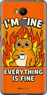 Силиконовый чехол 'Funny Cat' для Xiaomi Redmi 4 pro изображение 5