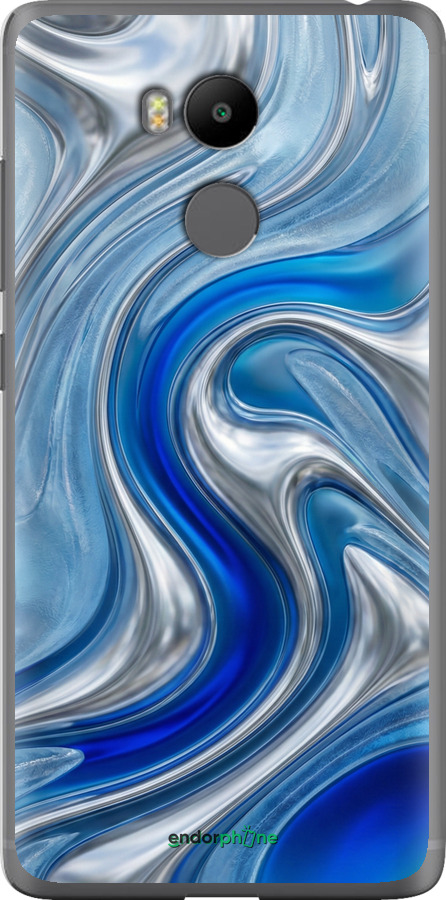 Силиконовый чехол Liquid Chrome для Xiaomi Redmi 4 Prime - 6781u-437 изображение 