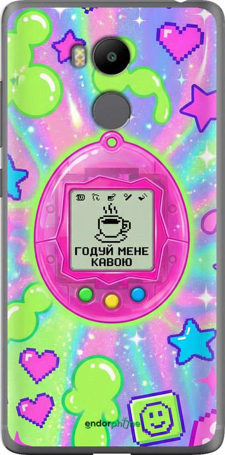 Силиконовый чехол Y2K Aesthetic Retro Pet: Годуй мене кавою для Xiaomi Redmi 4 pro - 6784u-438 изображение 