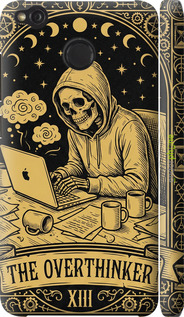 3D пластиковый матовый чехол 'The Overthinker' для Xiaomi Redmi 4X изображение 1