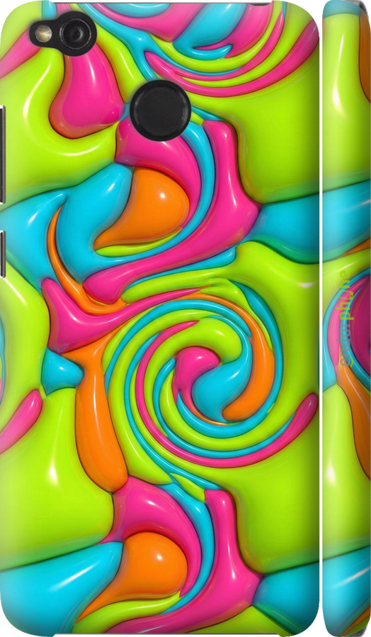 3D пластиковий матовий чехол Y2K Jelly Dream для Xiaomi Redmi 4X - 6780m-778 изображение 