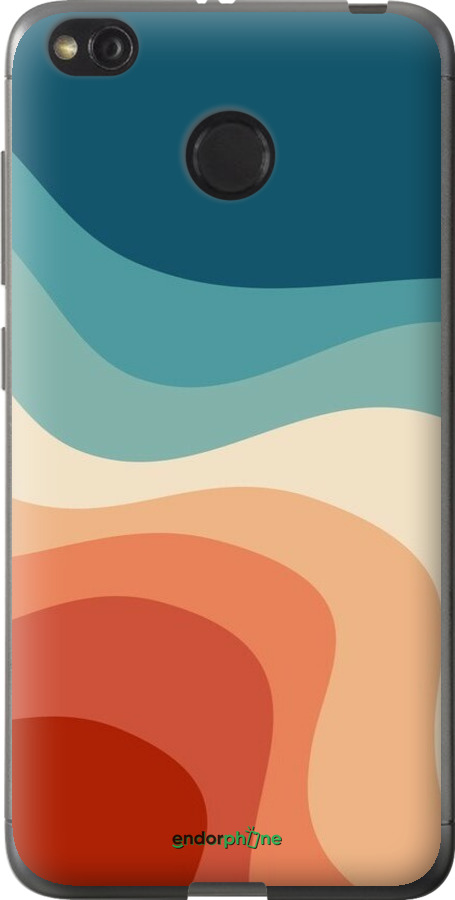 Силиконовый чехол В стиле ретро с волнами для Xiaomi Redmi 4X - 6531u-778 изображение 