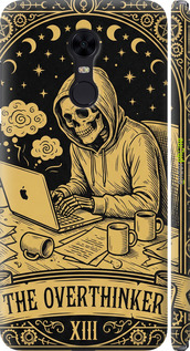 3D пластиковый матовый чехол 'The Overthinker' для Xiaomi Redmi 5 Plus изображение 1