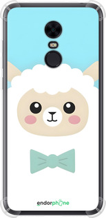 Силикон с усиленными углами чехол Милый барашек для Xiaomi Redmi 5 Plus - 6355sp-1347 изображение 