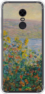 Силикон с усиленными углами чехол Пейзаж для Xiaomi Redmi 5 Plus - 6445sp-1347 изображение 