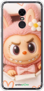 Силикон с усиленными углами чехол Лабубу 2 для Xiaomi Redmi 5 Plus - 6710sp-1347 изображение 