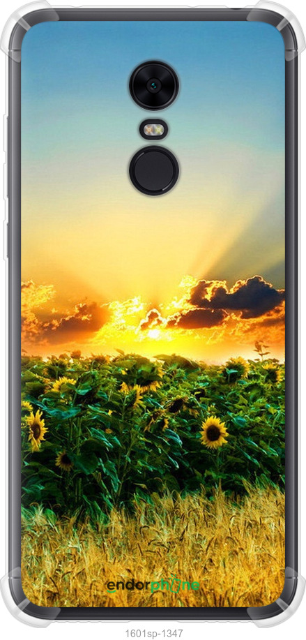 

Силіконовий протиударний с посиленими кутами чохол "Україна" для Xiaomi Redmi 5 Plus