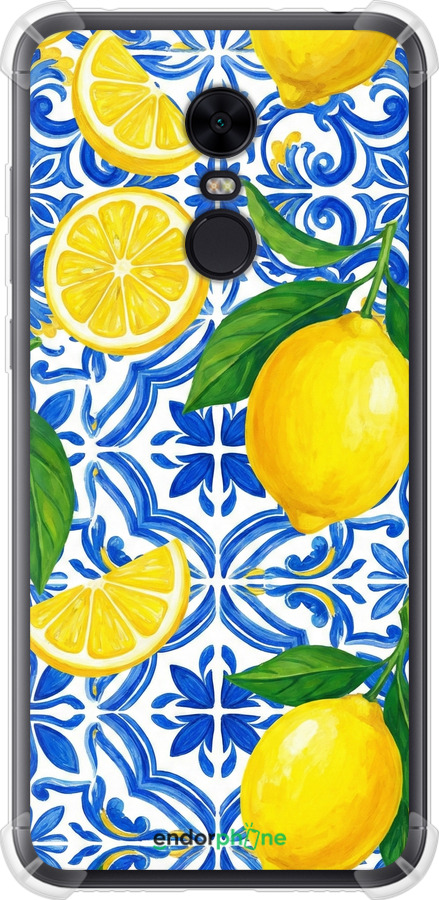 Силикон с усиленными углами чехол Grocery Girl Italian Summer для Xiaomi Redmi 5 Plus - 6766sp-1347 изображение 