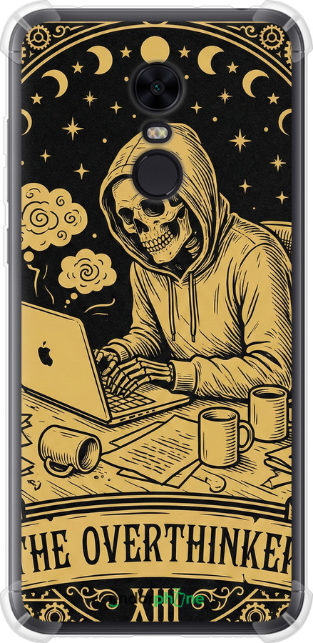 Силіконовий протиударний с посиленими кутами чехол The Overthinker для Xiaomi Redmi 5 Plus - 6774sp-1347 изображение 